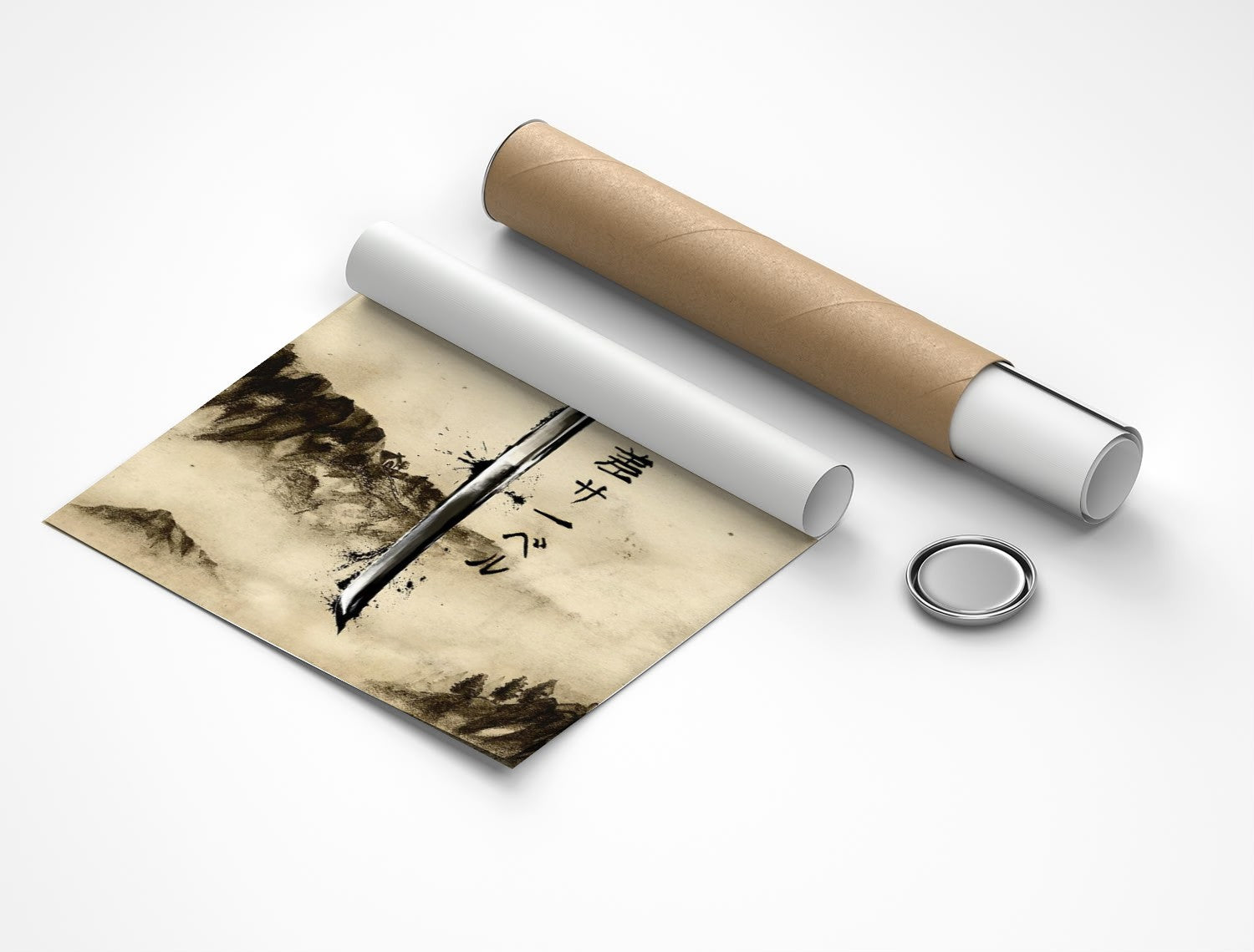 Rolled poster