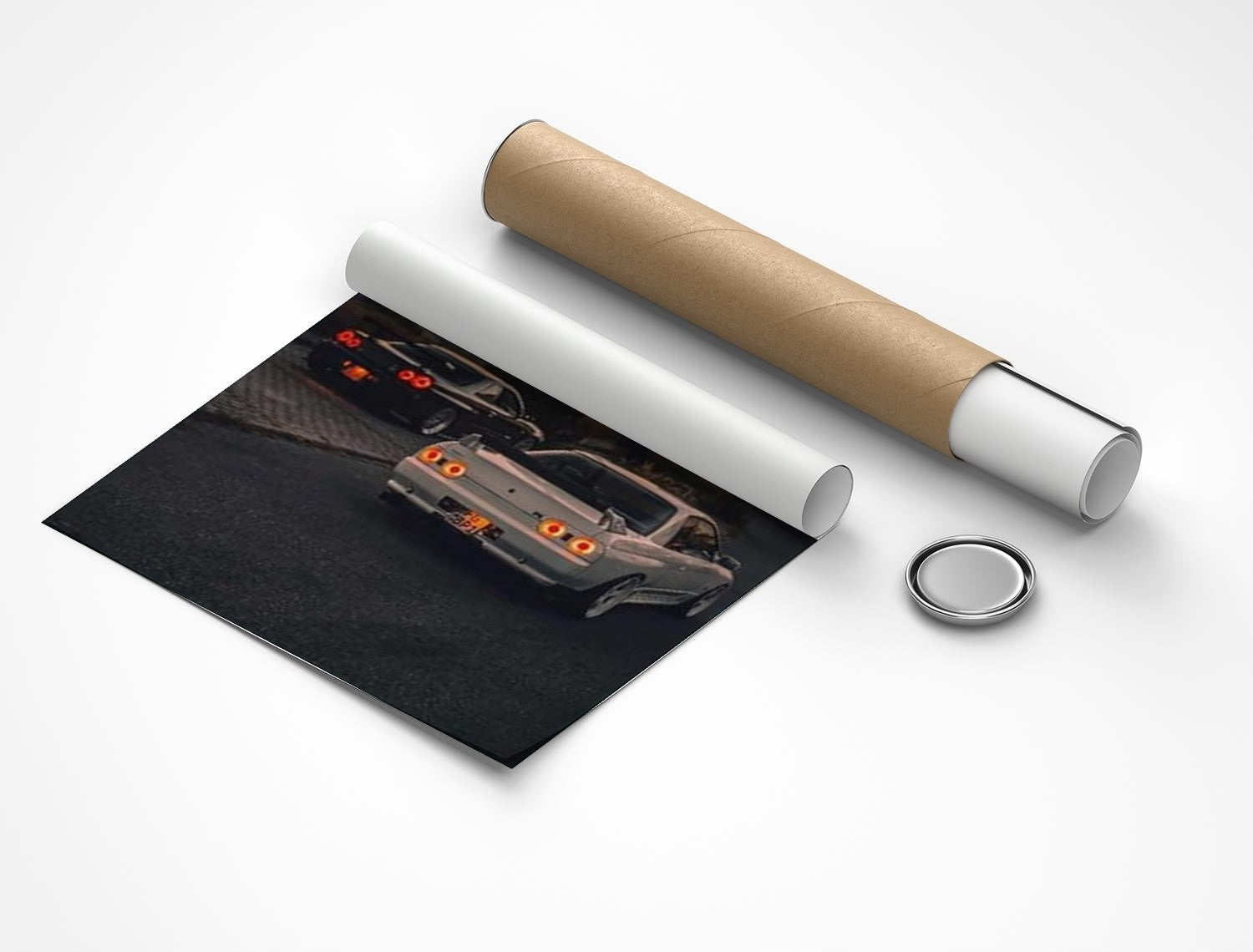 Rolled poster