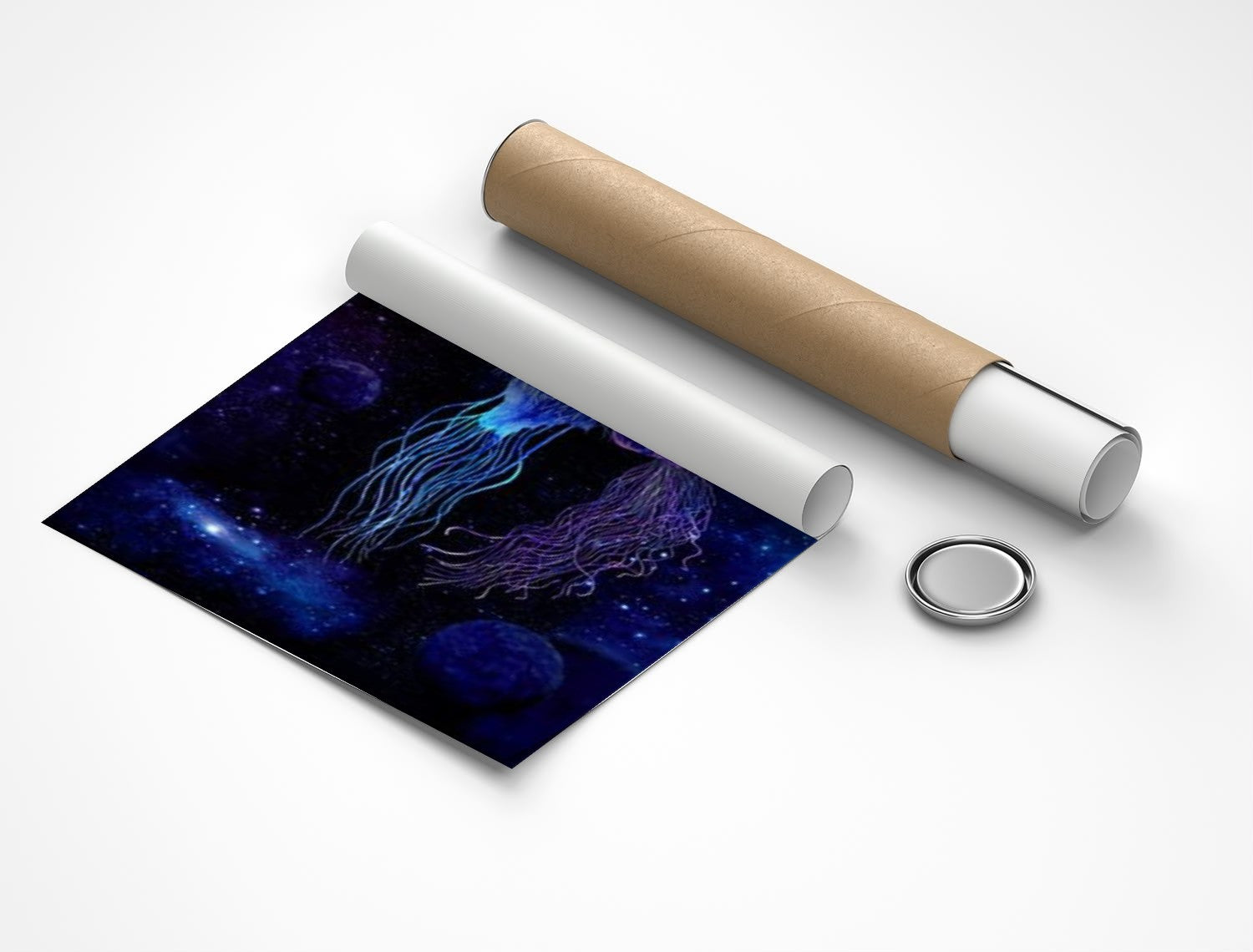 Rolled poster