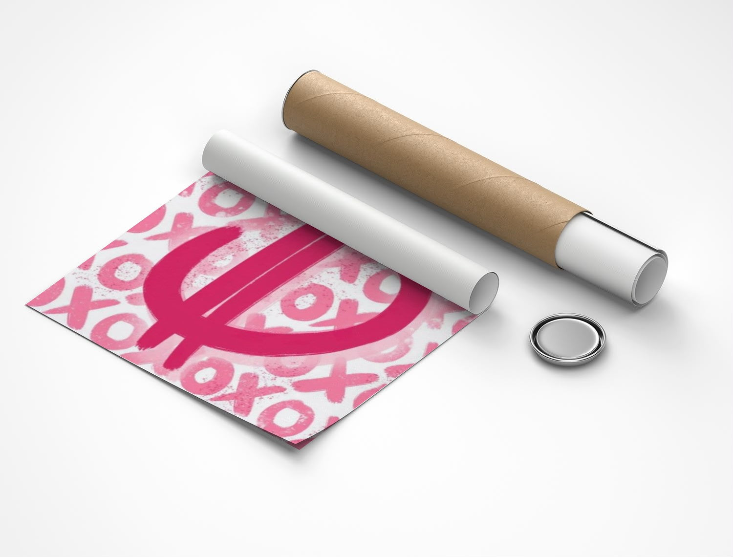 Rolled poster