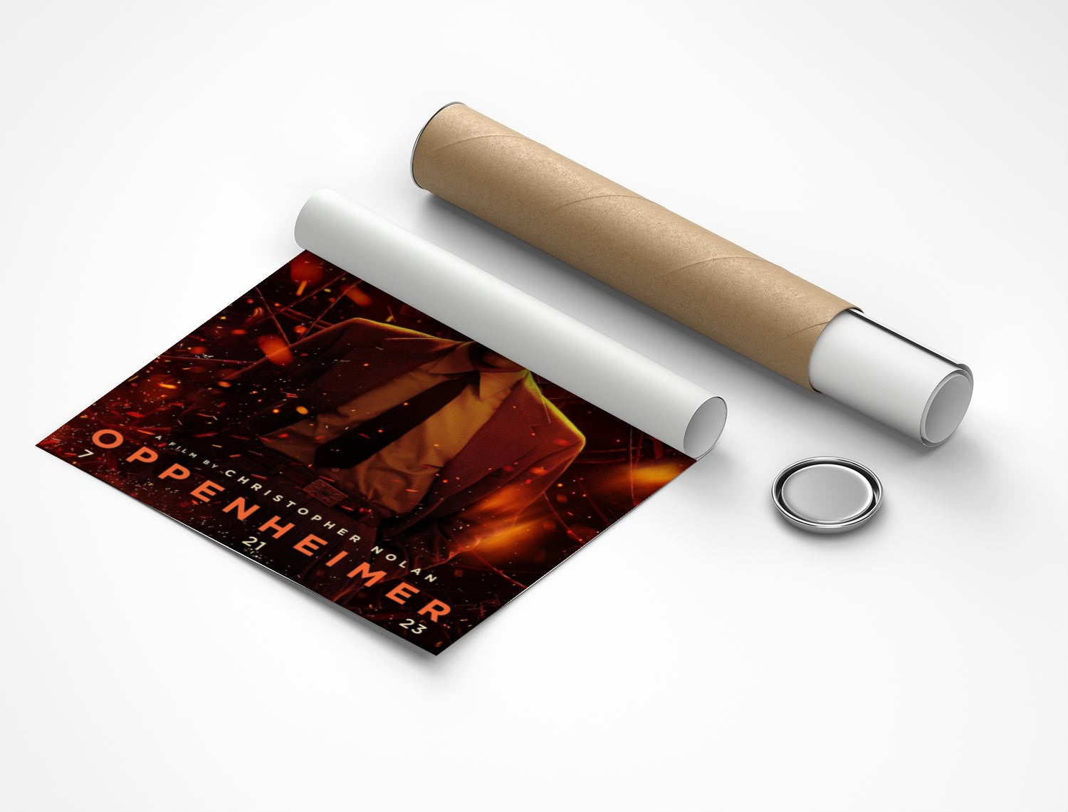 Rolled poster