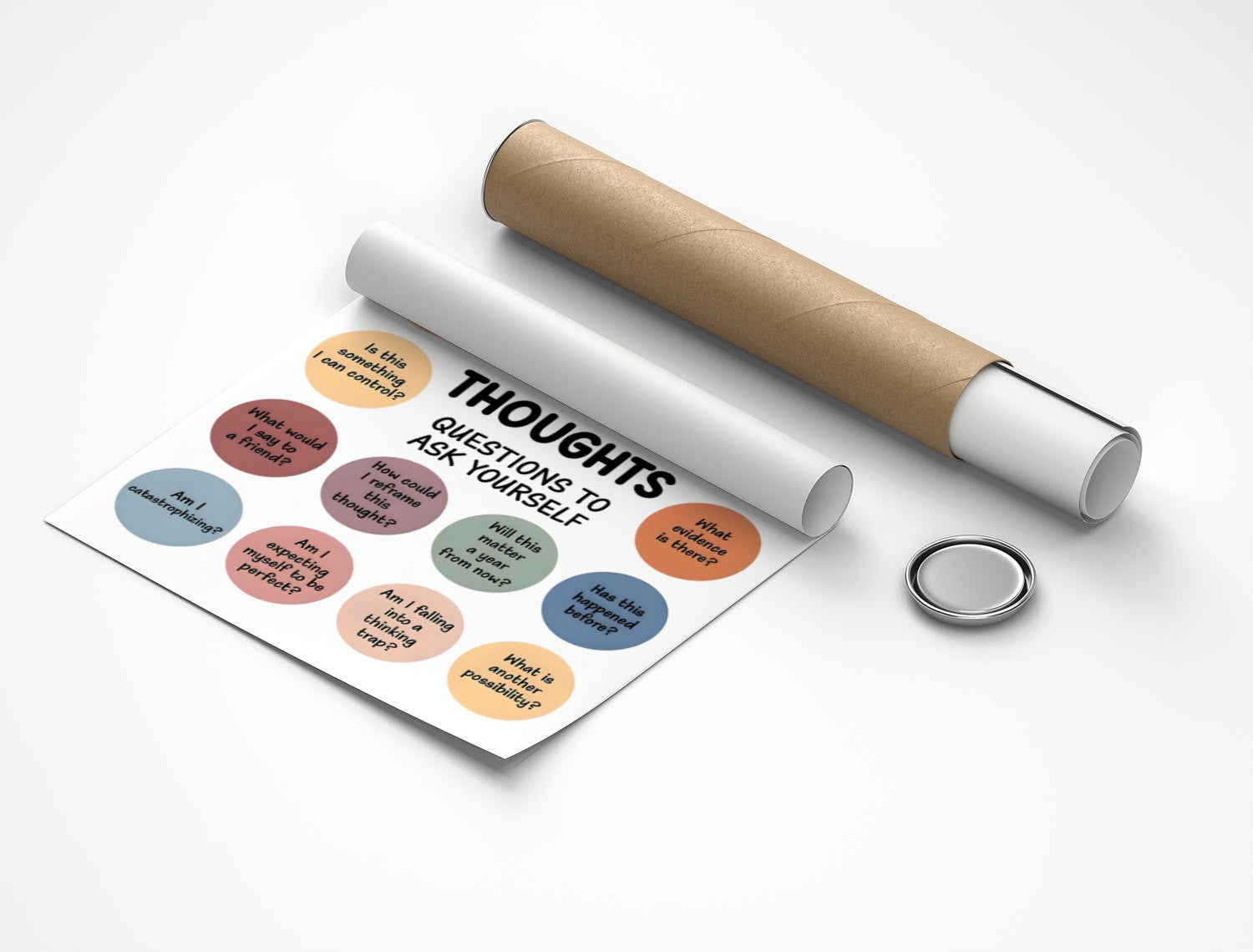 Rolled poster
