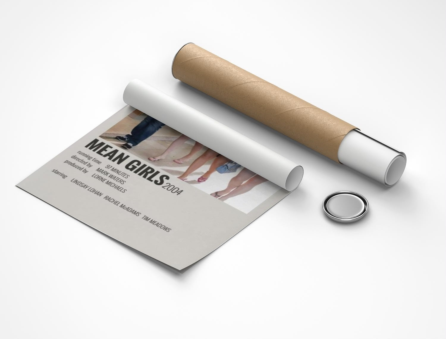 Rolled poster