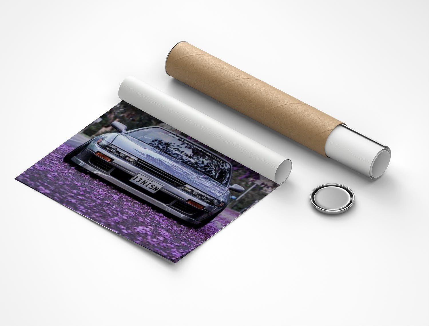 Rolled poster