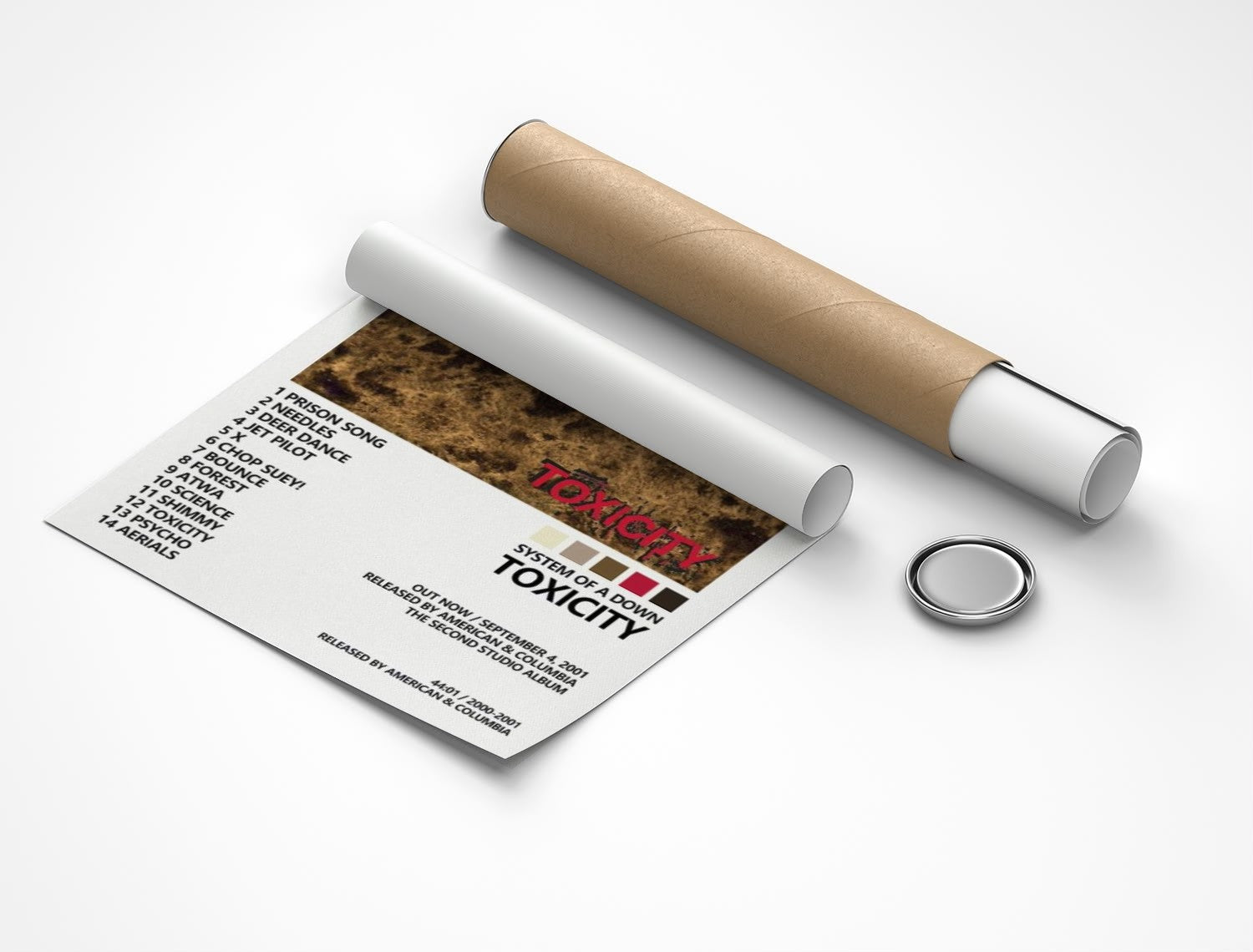 Rolled poster