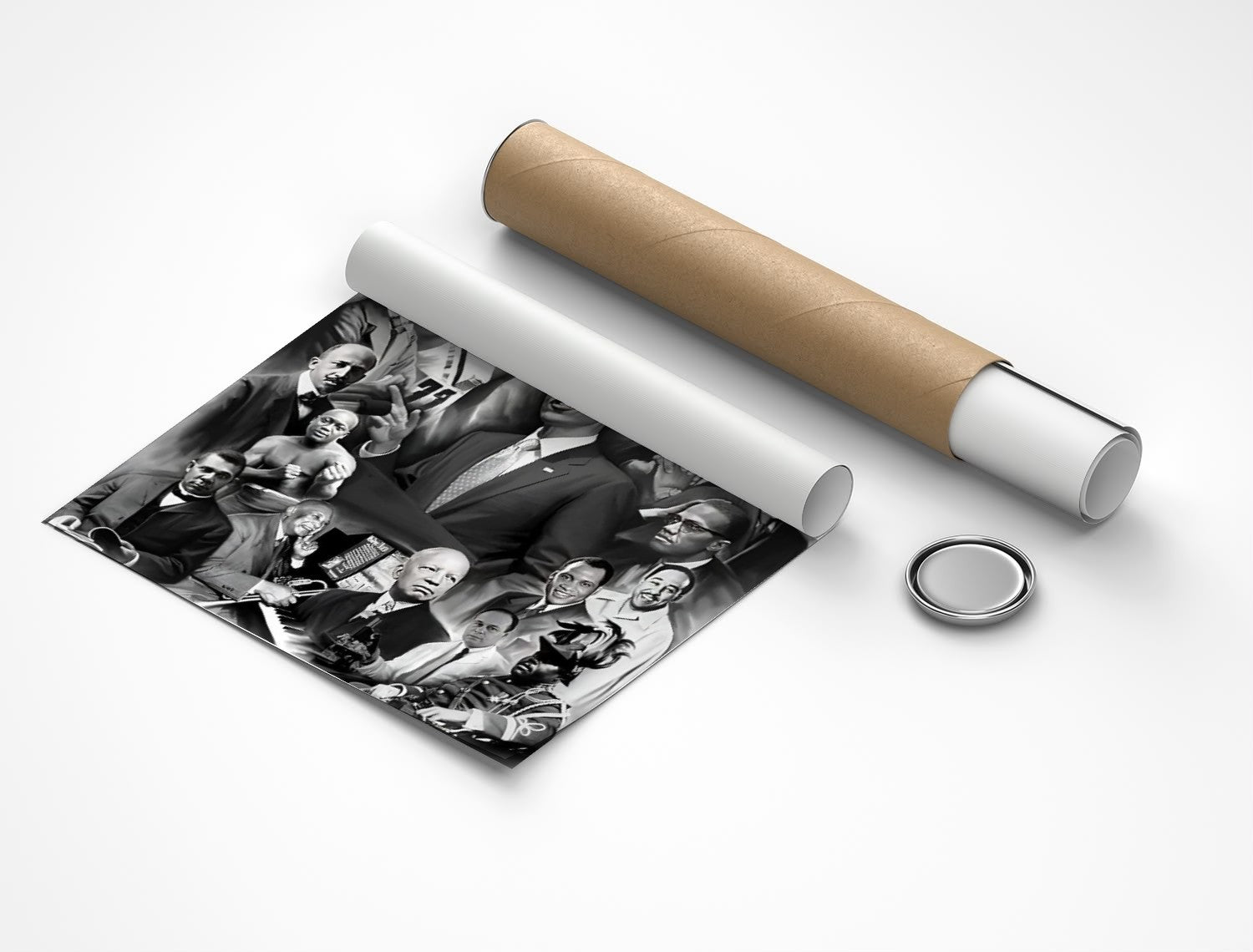 Rolled poster