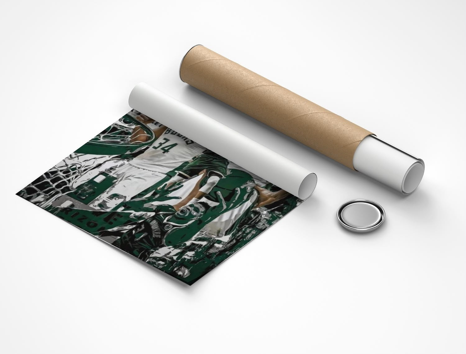Rolled poster