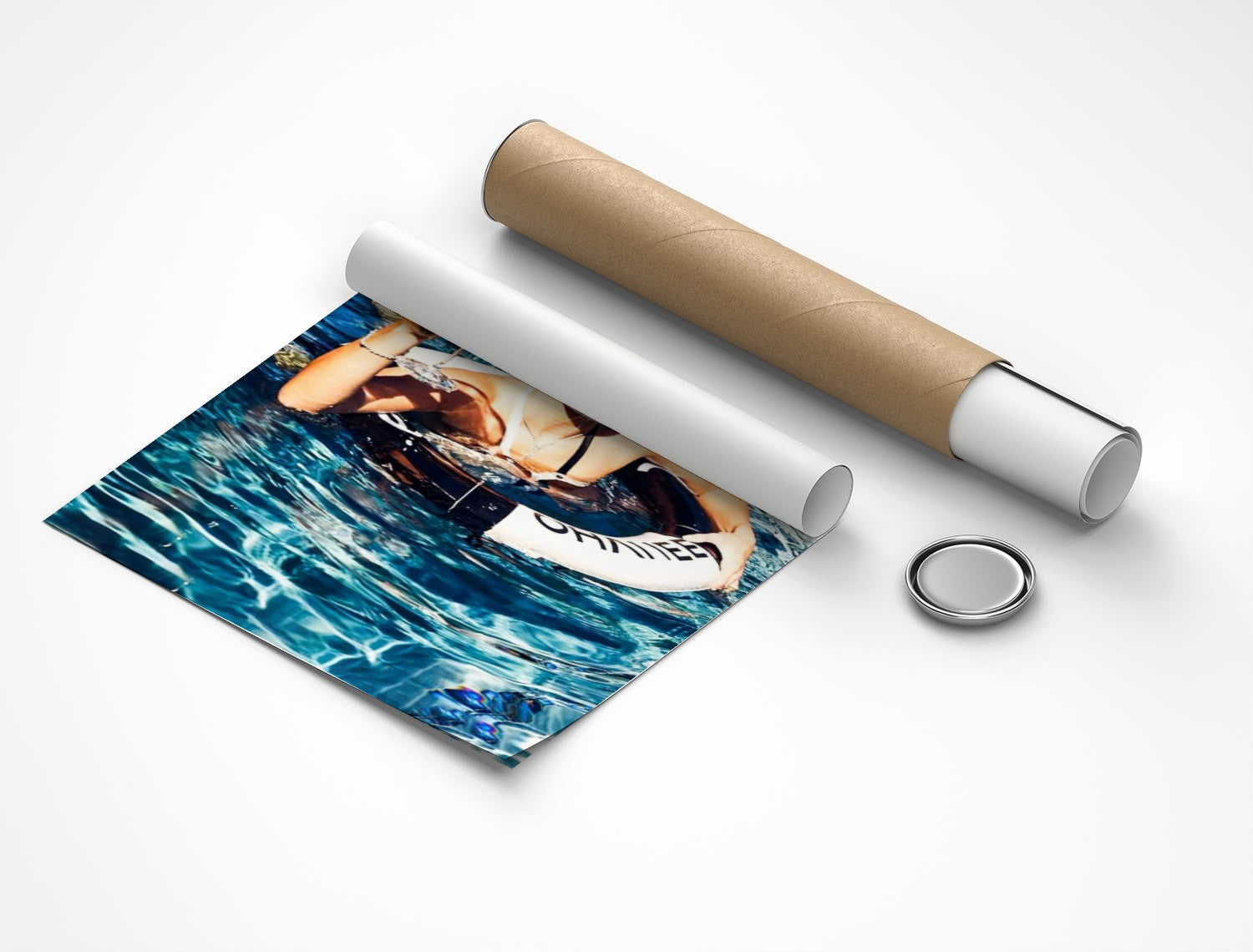 Rolled poster