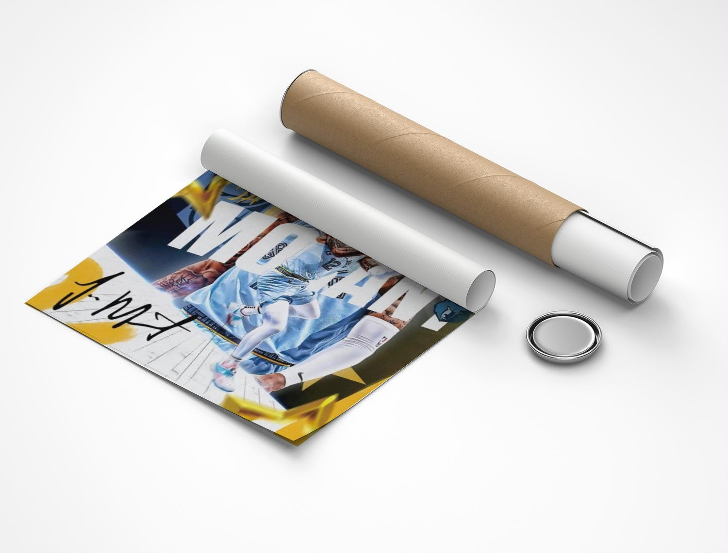 Rolled poster