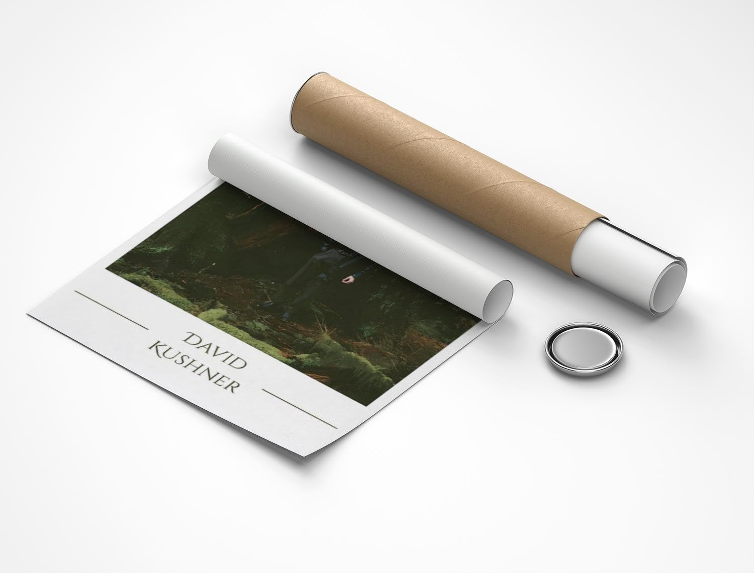 Rolled poster