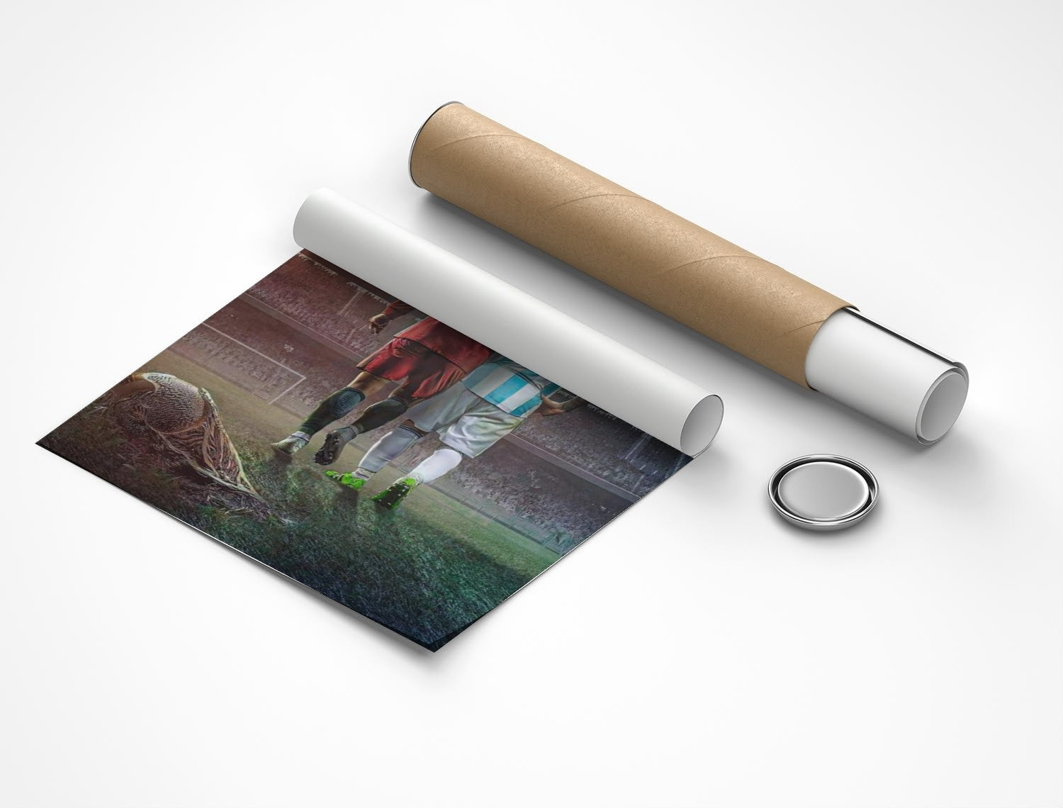 Rolled poster