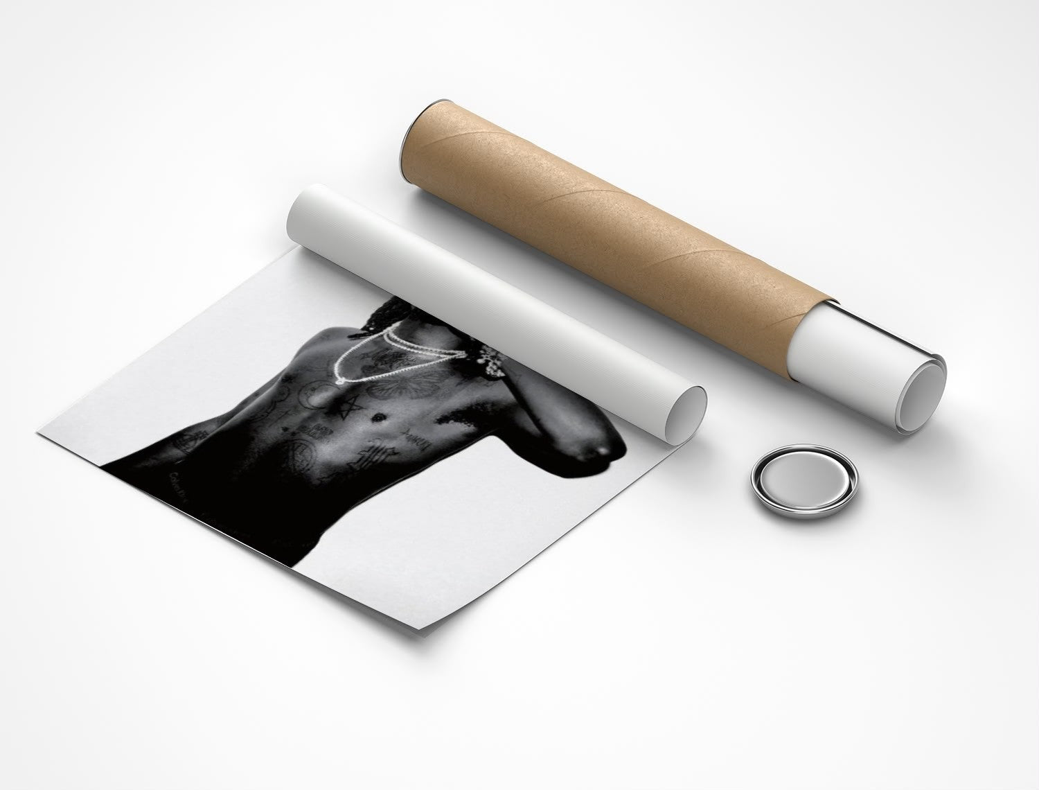 Rolled poster