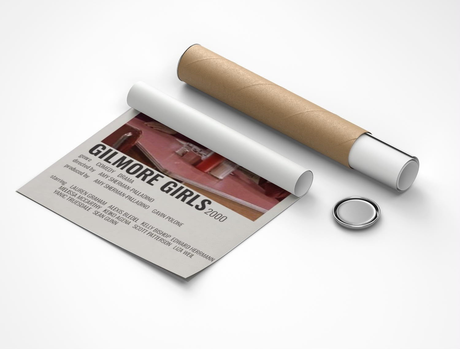 Rolled poster