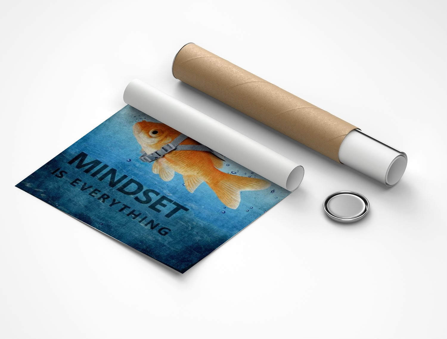 Rolled poster