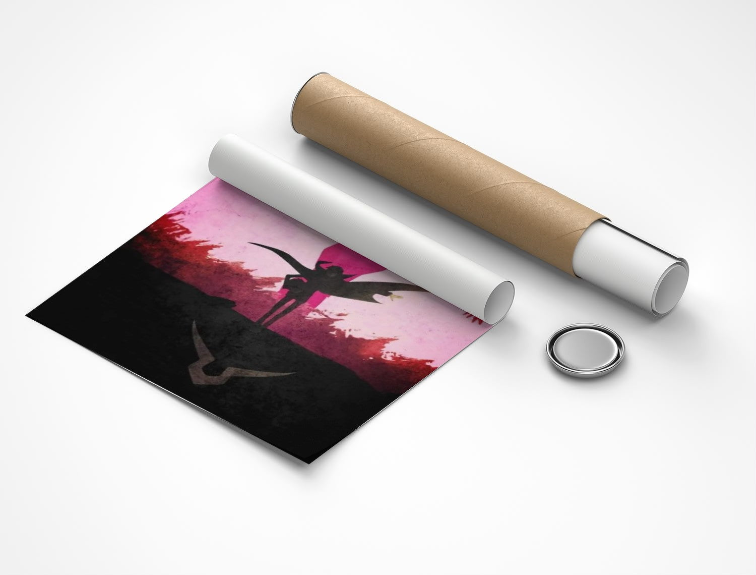 Rolled poster
