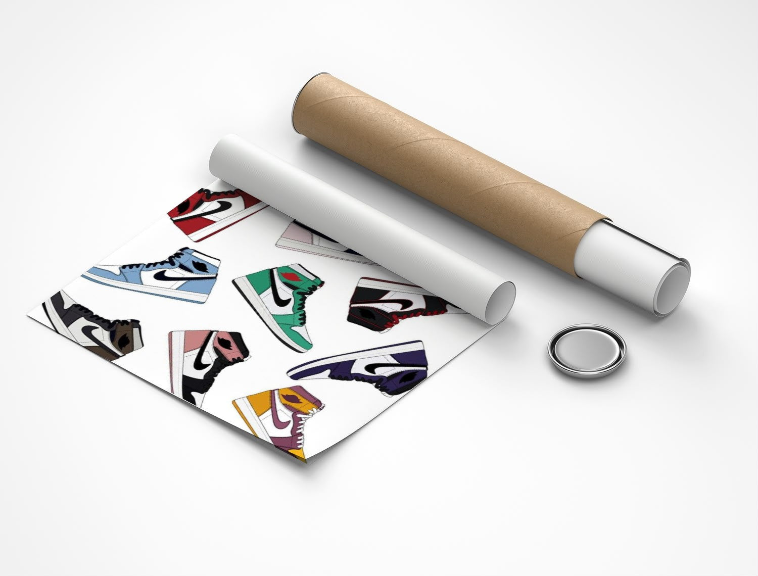 Rolled poster