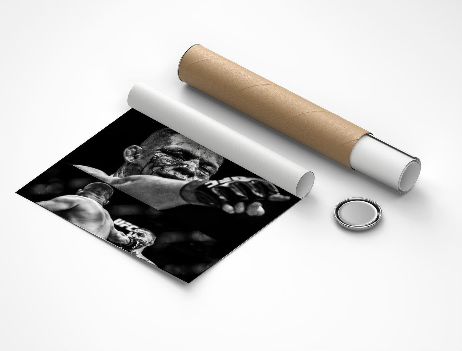Rolled poster