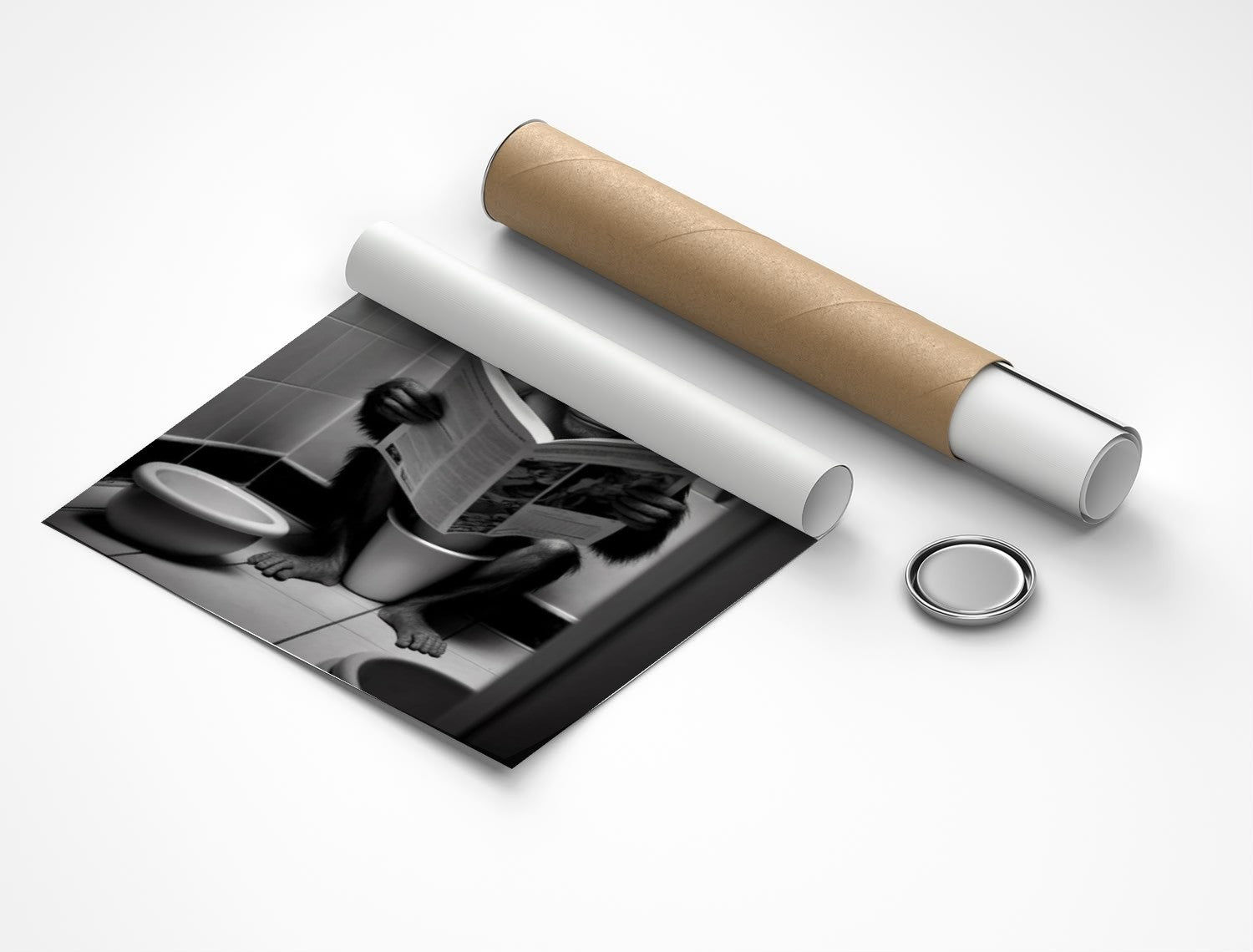 Rolled poster