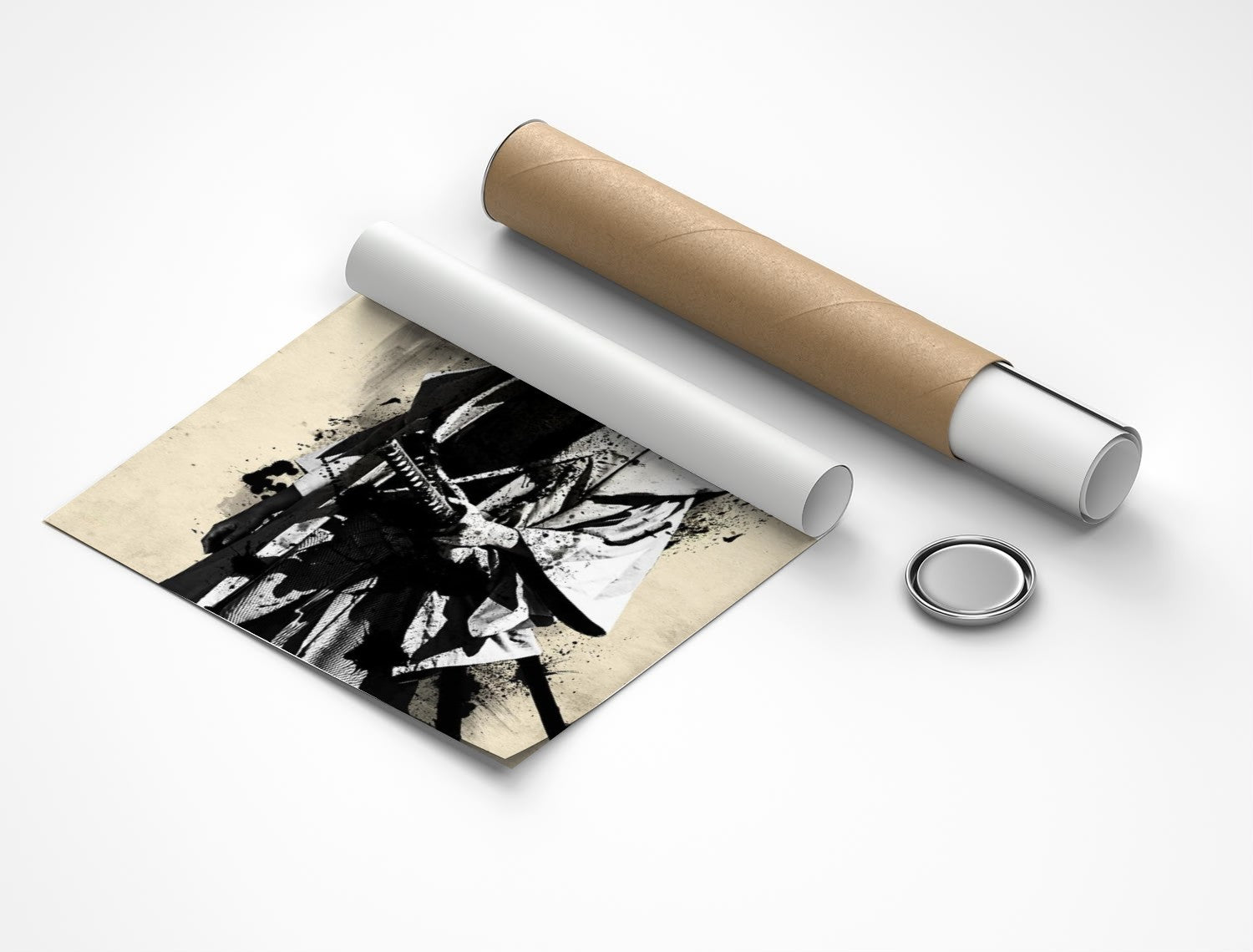 Rolled poster
