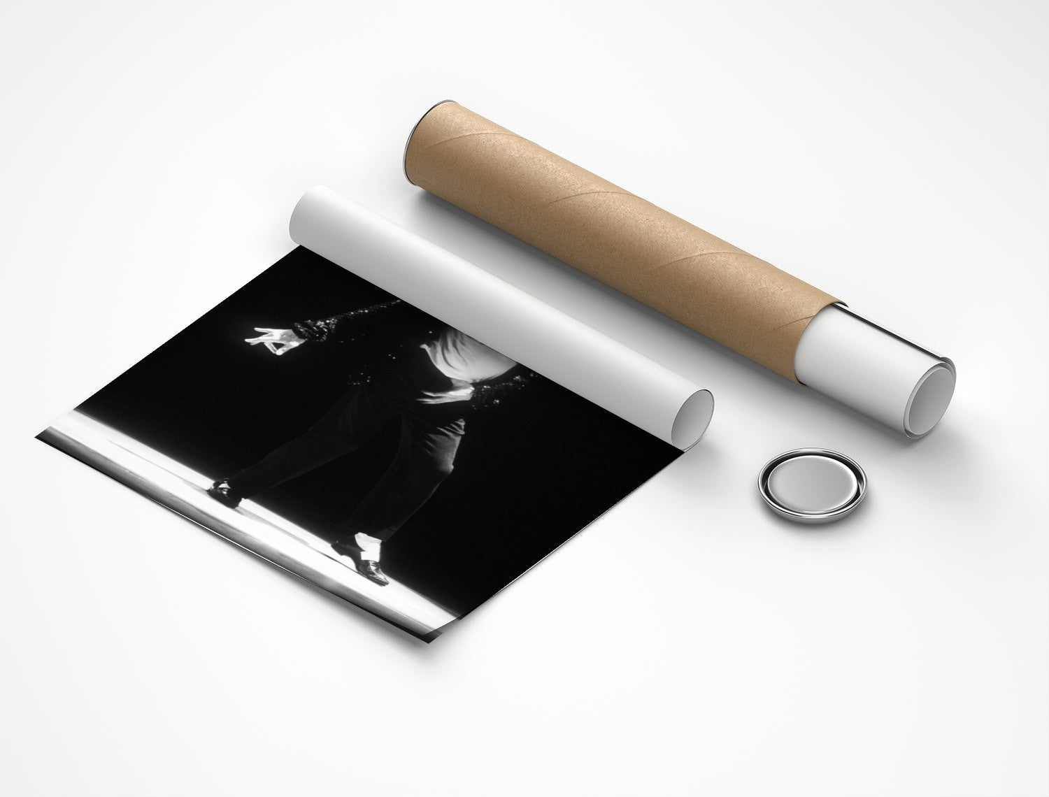 Rolled poster