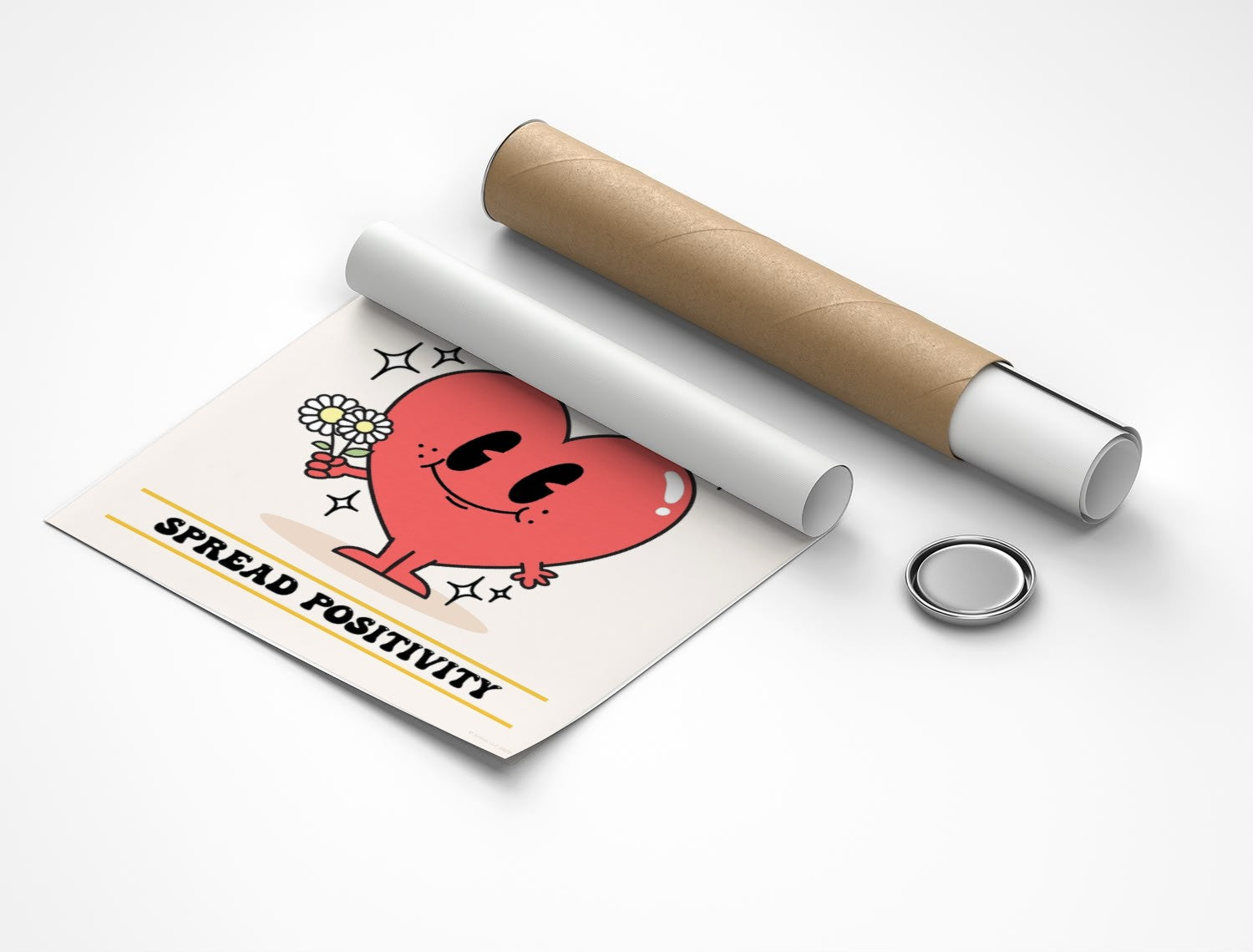 Rolled poster