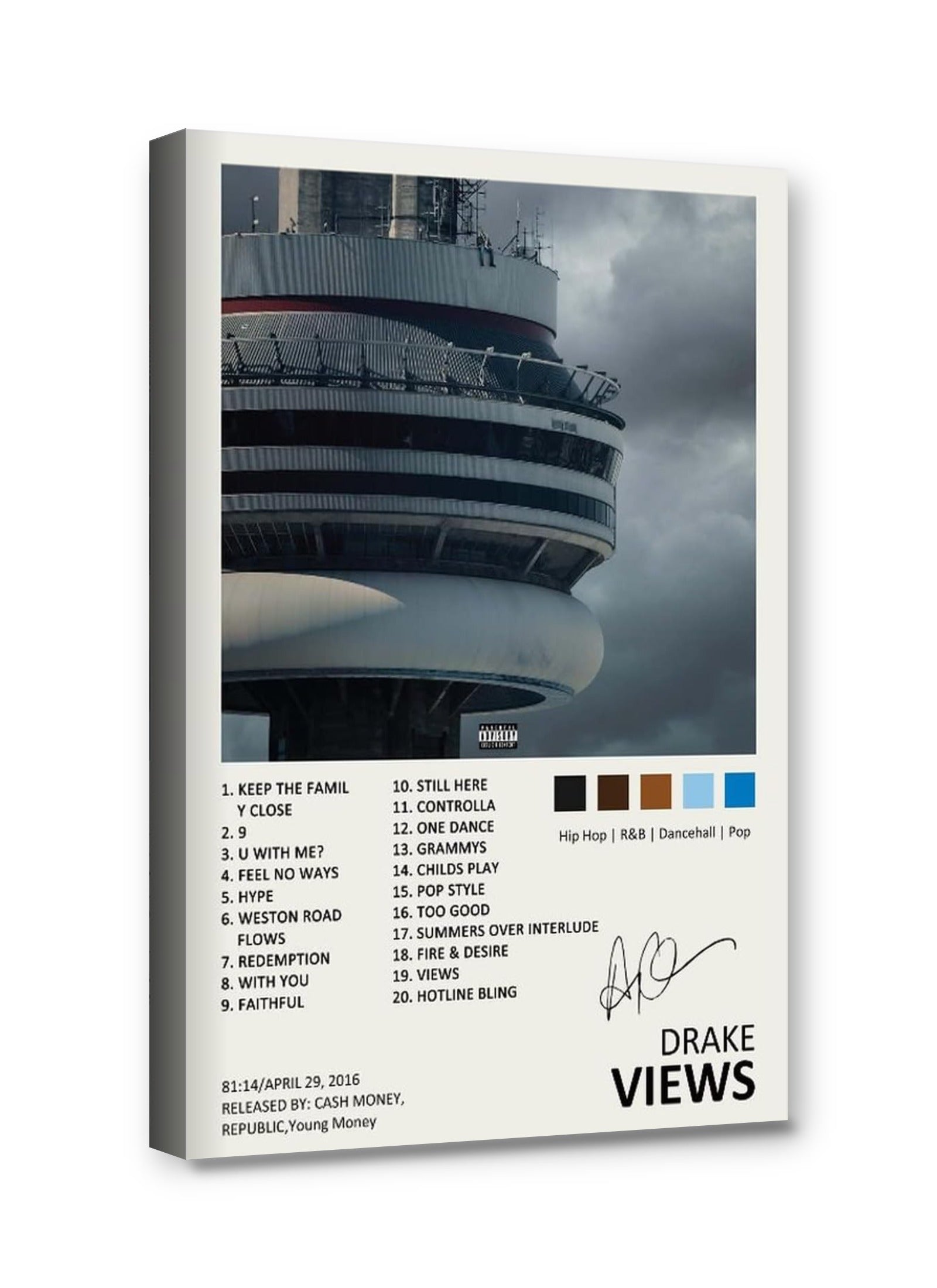 Framed canvas