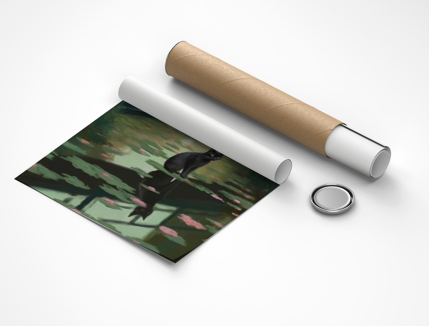 Rolled poster
