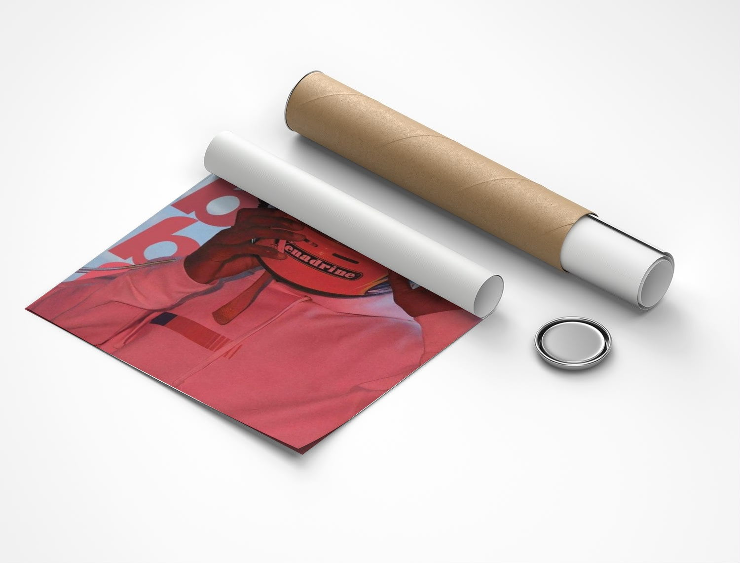 Rolled poster