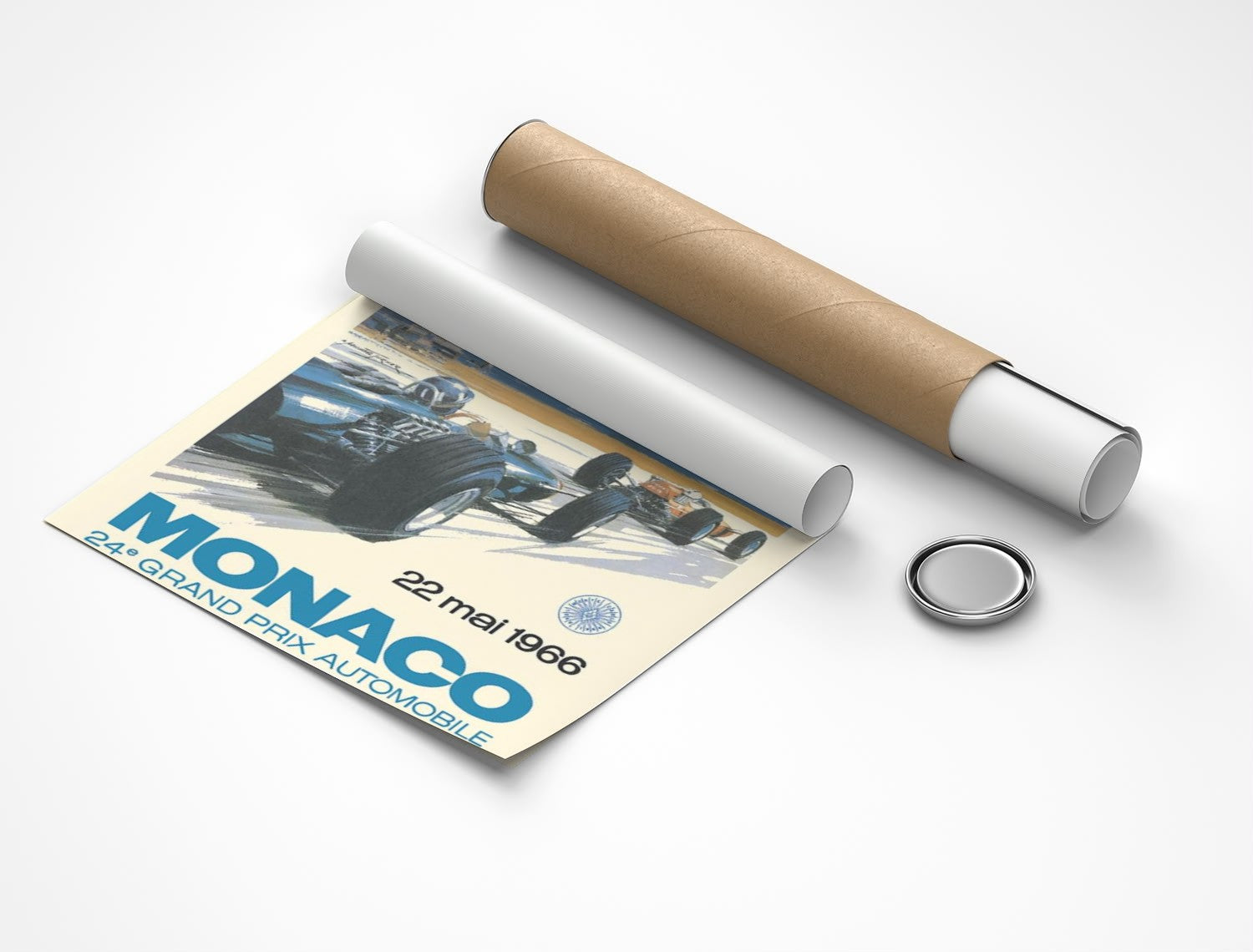 Rolled poster