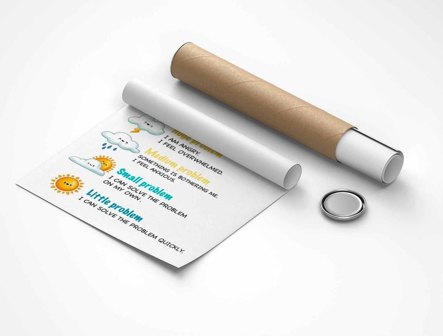 Rolled poster