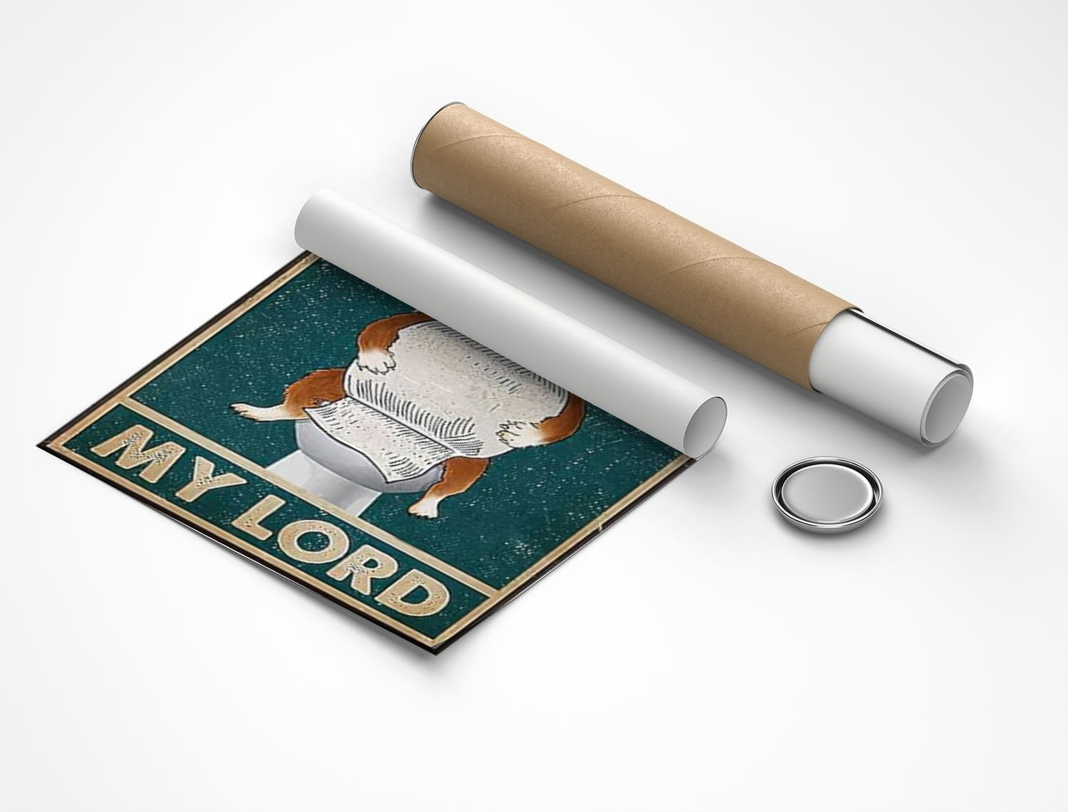 Rolled poster