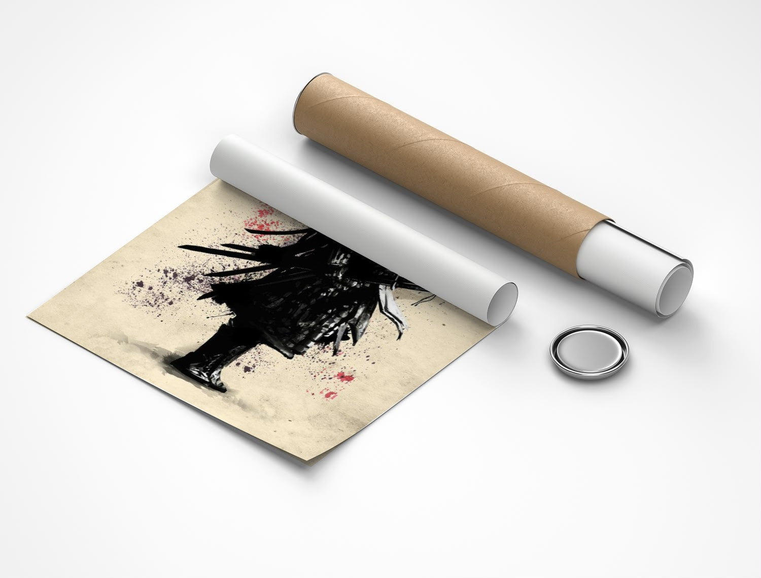 Rolled poster