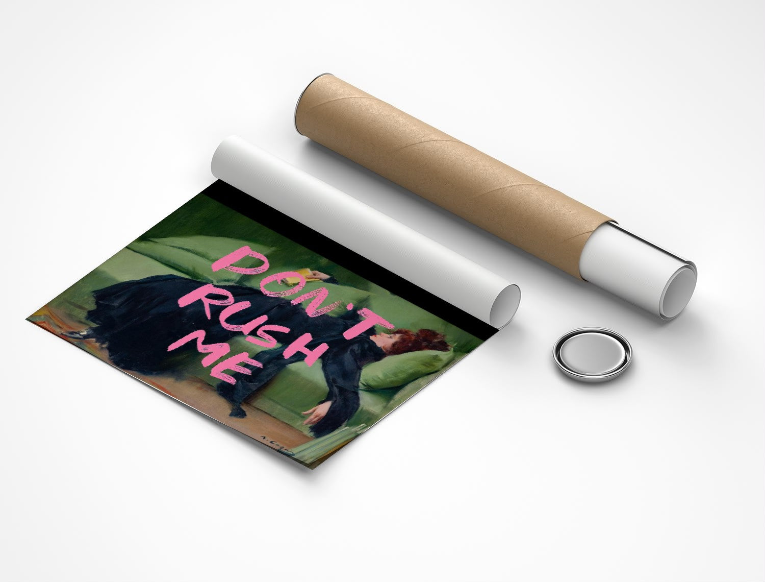 Rolled poster
