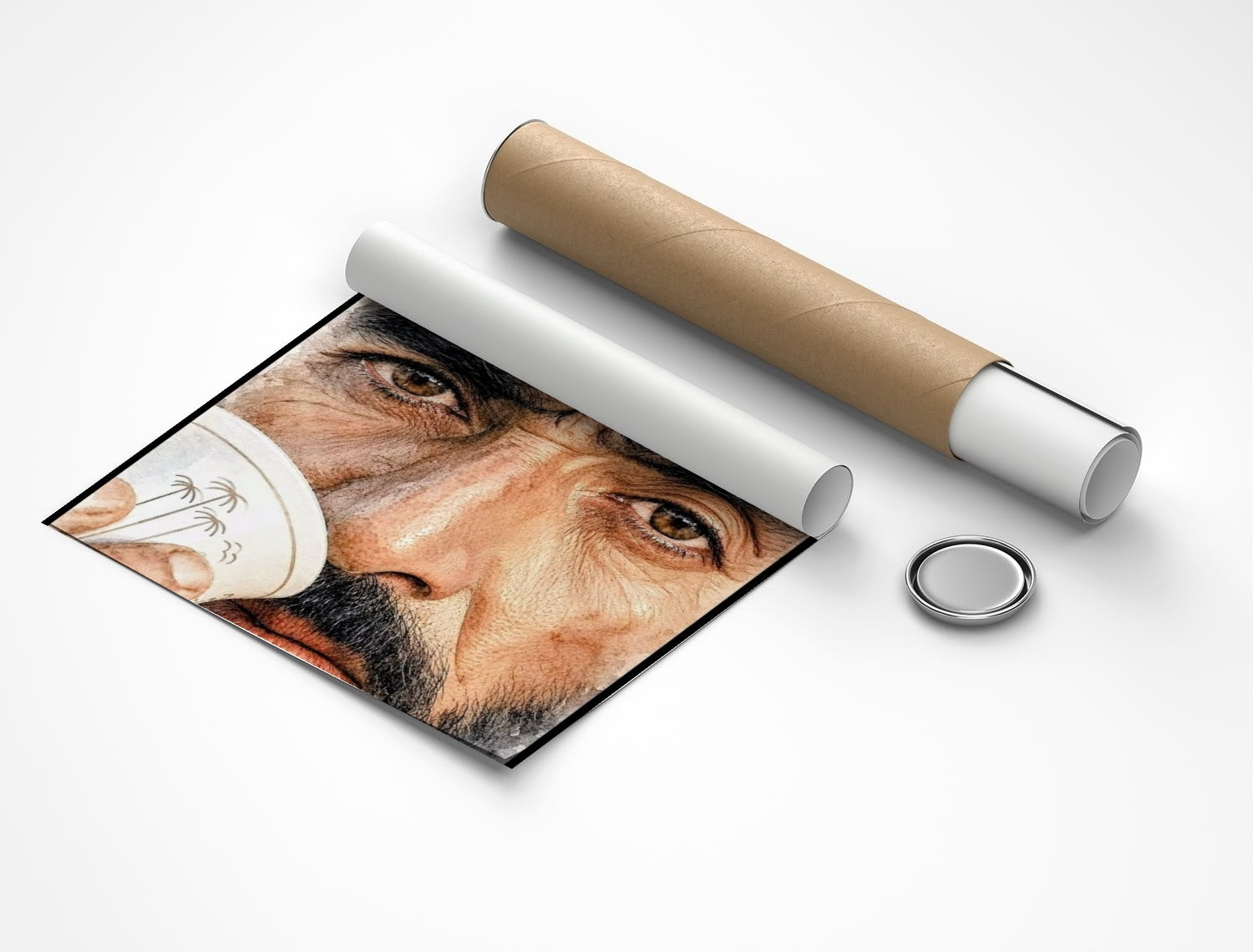 Rolled poster