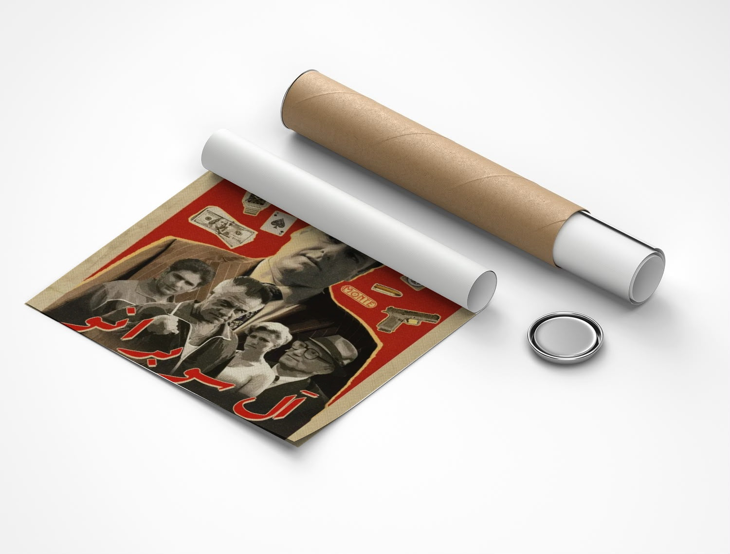 Rolled poster