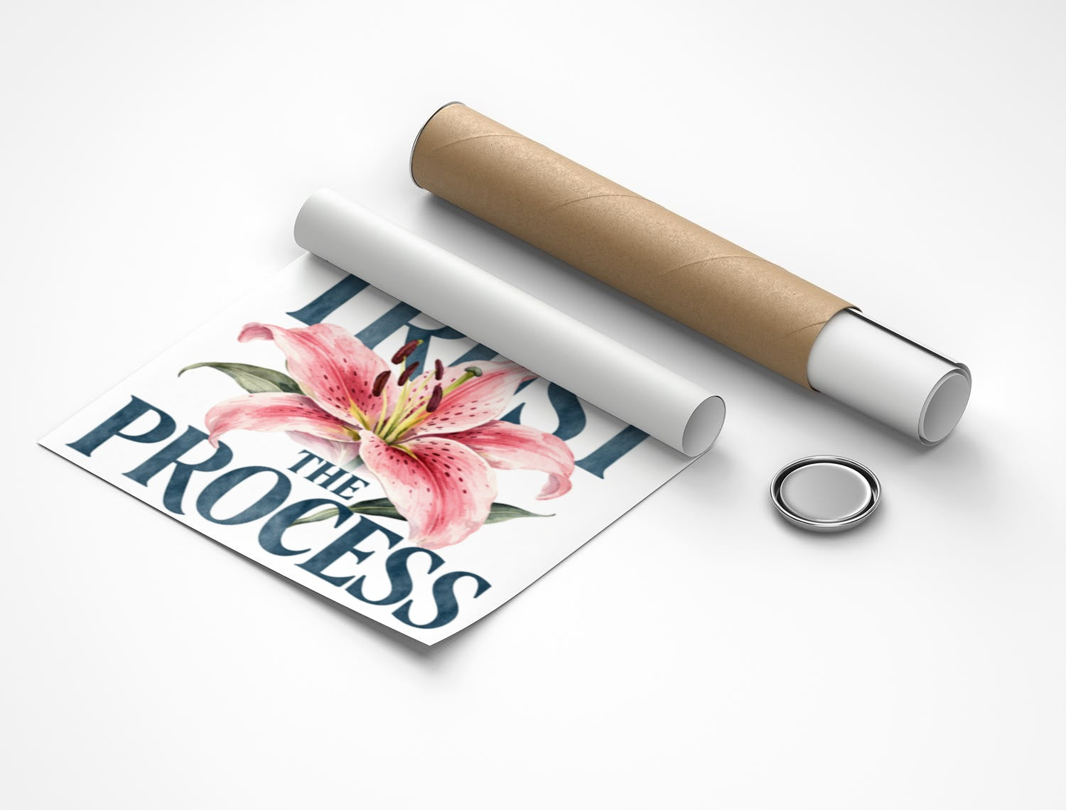 Rolled poster