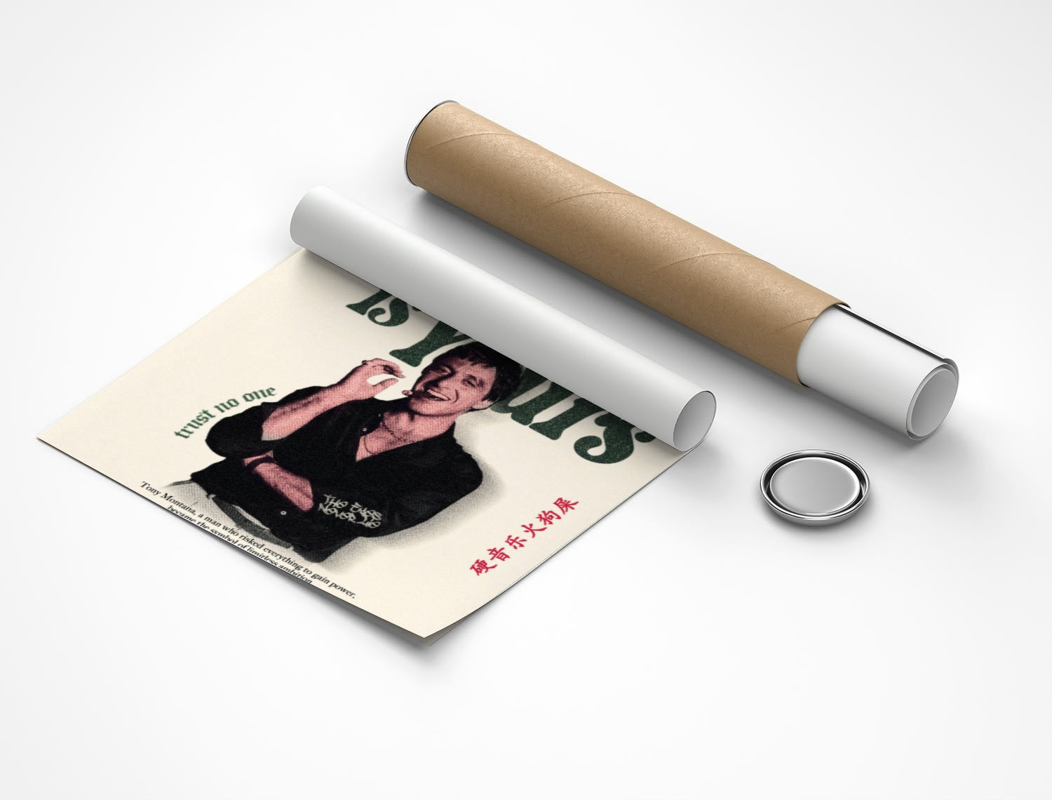 Rolled poster