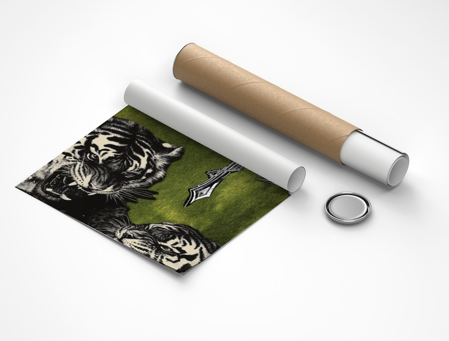 Rolled poster
