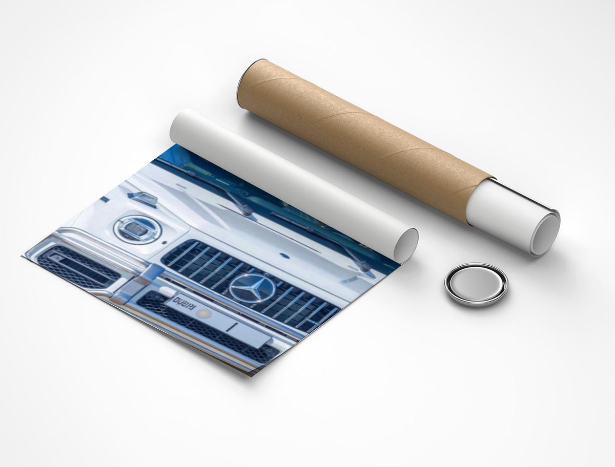 Rolled poster