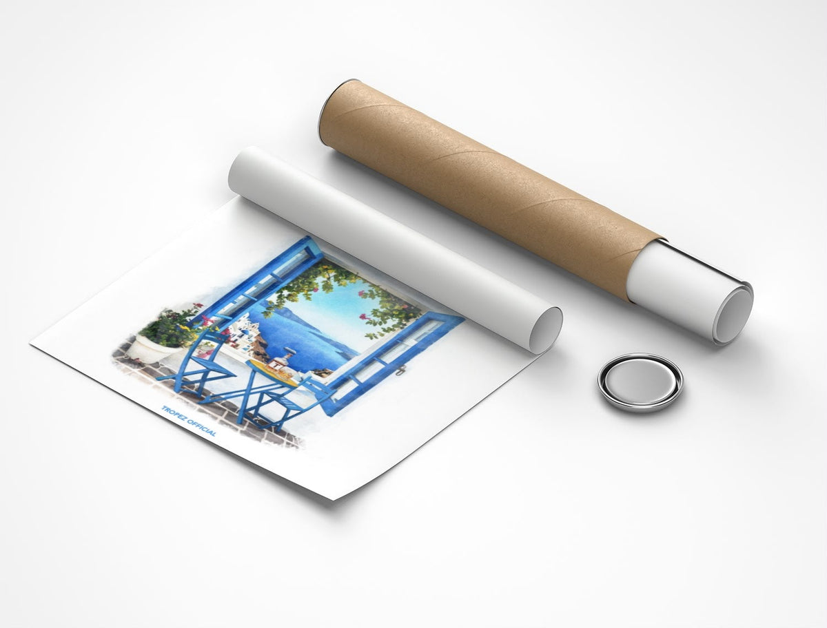 Rolled poster