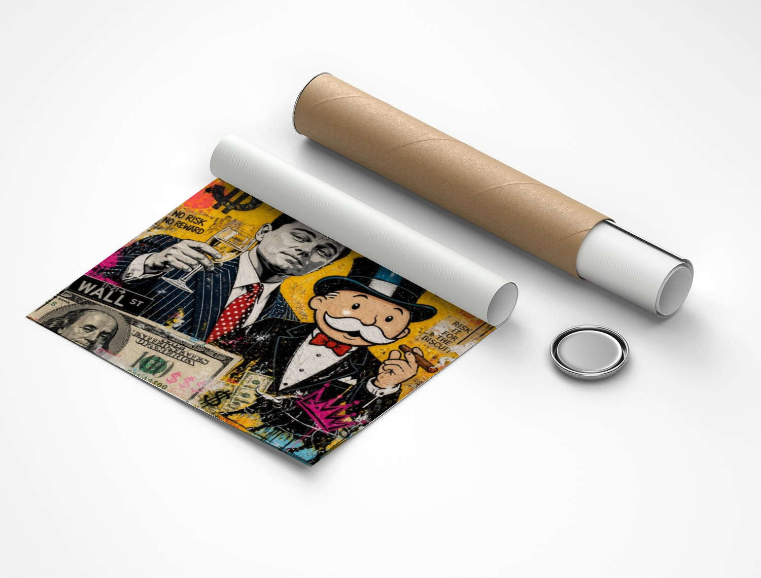 Rolled poster