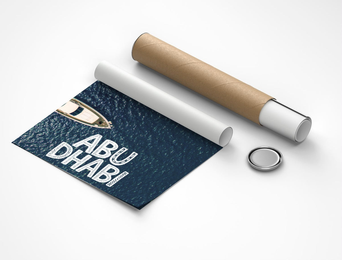 Rolled poster