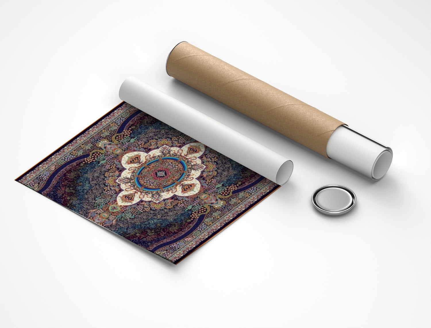 Rolled poster
