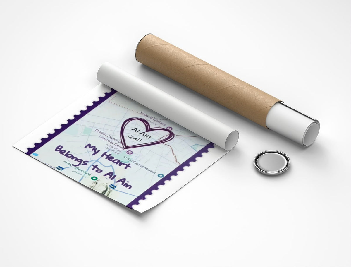 Rolled poster