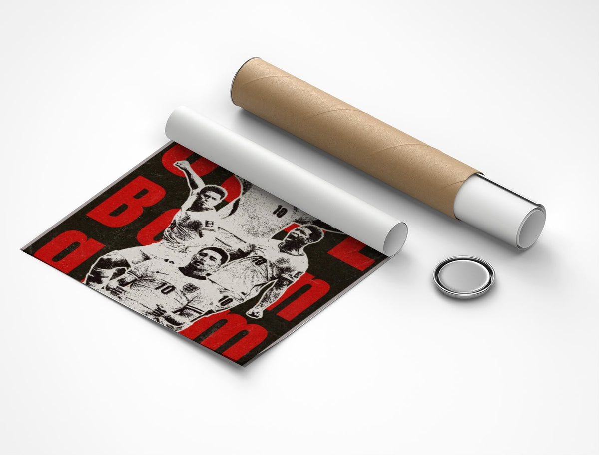 Rolled poster