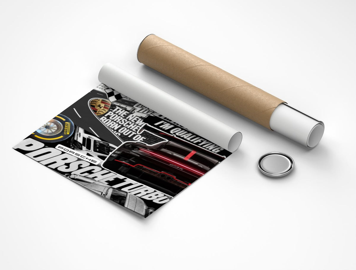 Rolled poster