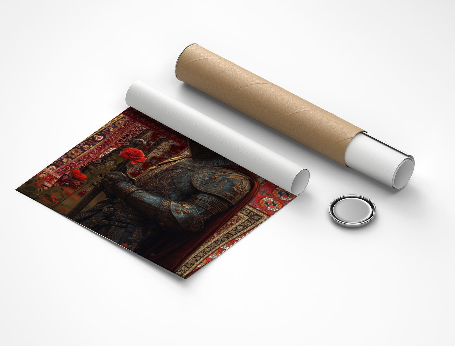 Rolled poster