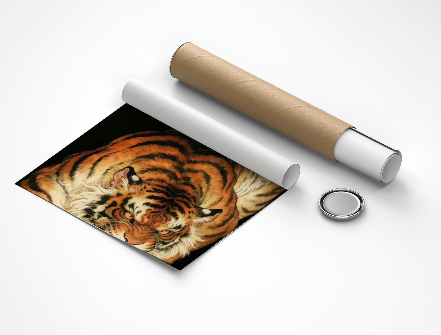 Rolled poster