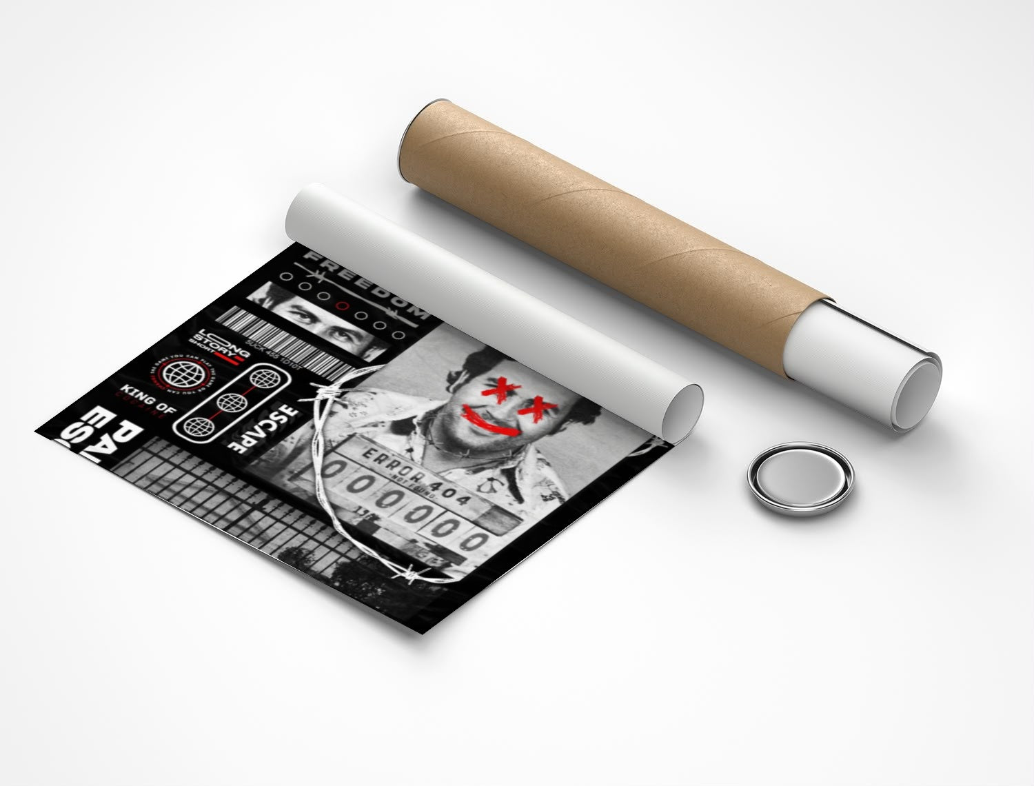 Rolled poster
