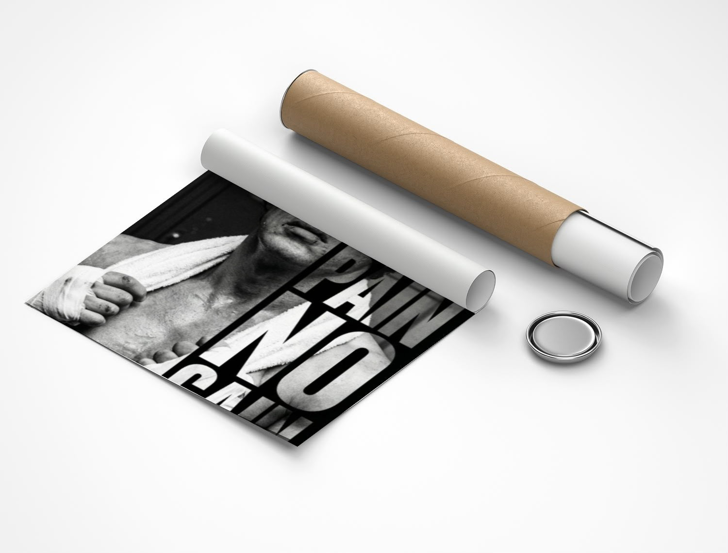 Rolled poster